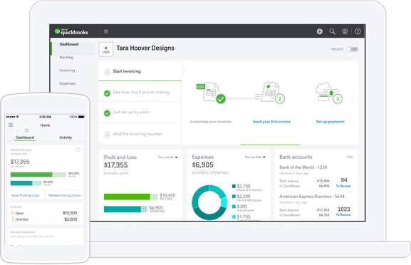 Quickbooks Online Accounting Platform for Ecommerce