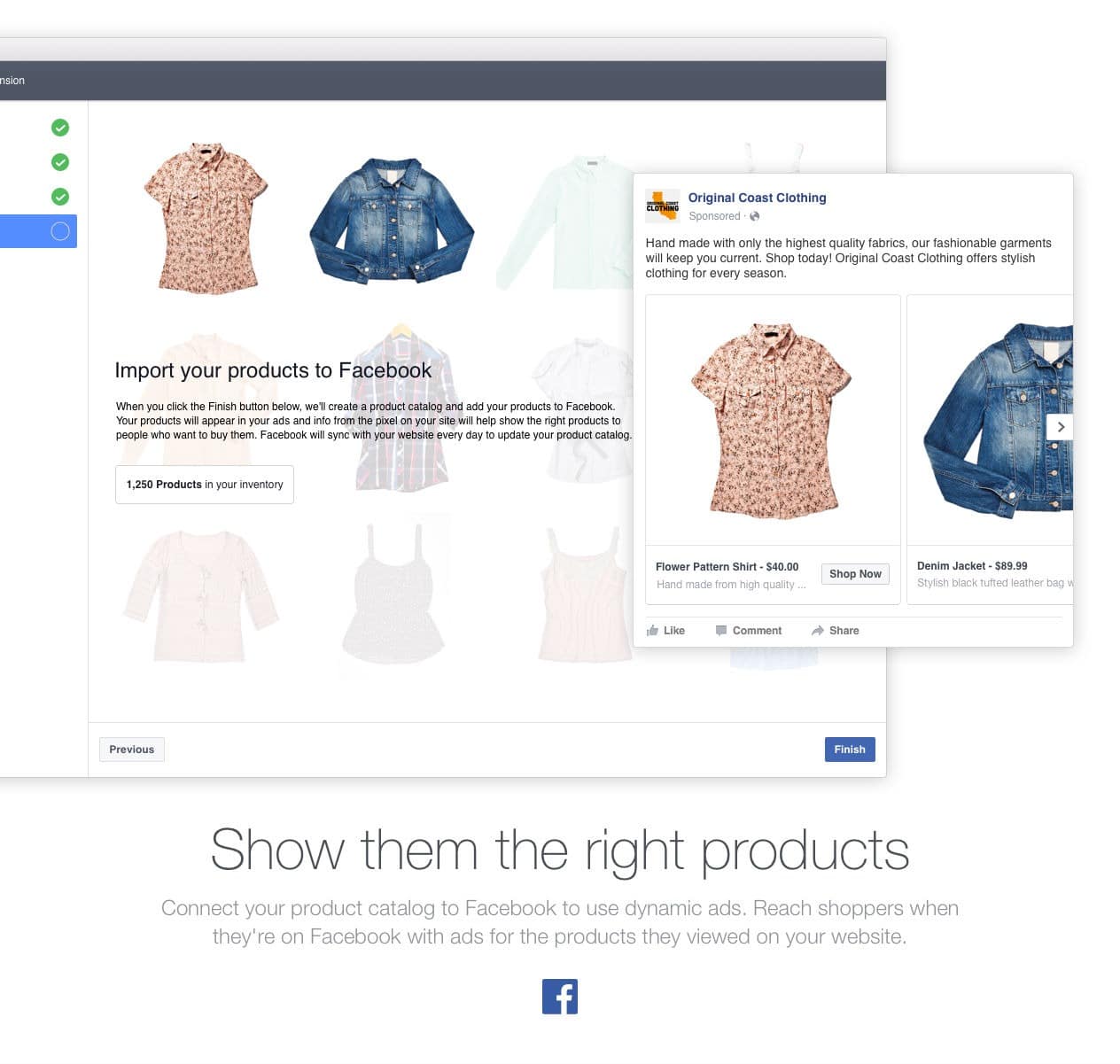 Facebook Ad Extension App on BigCommerce