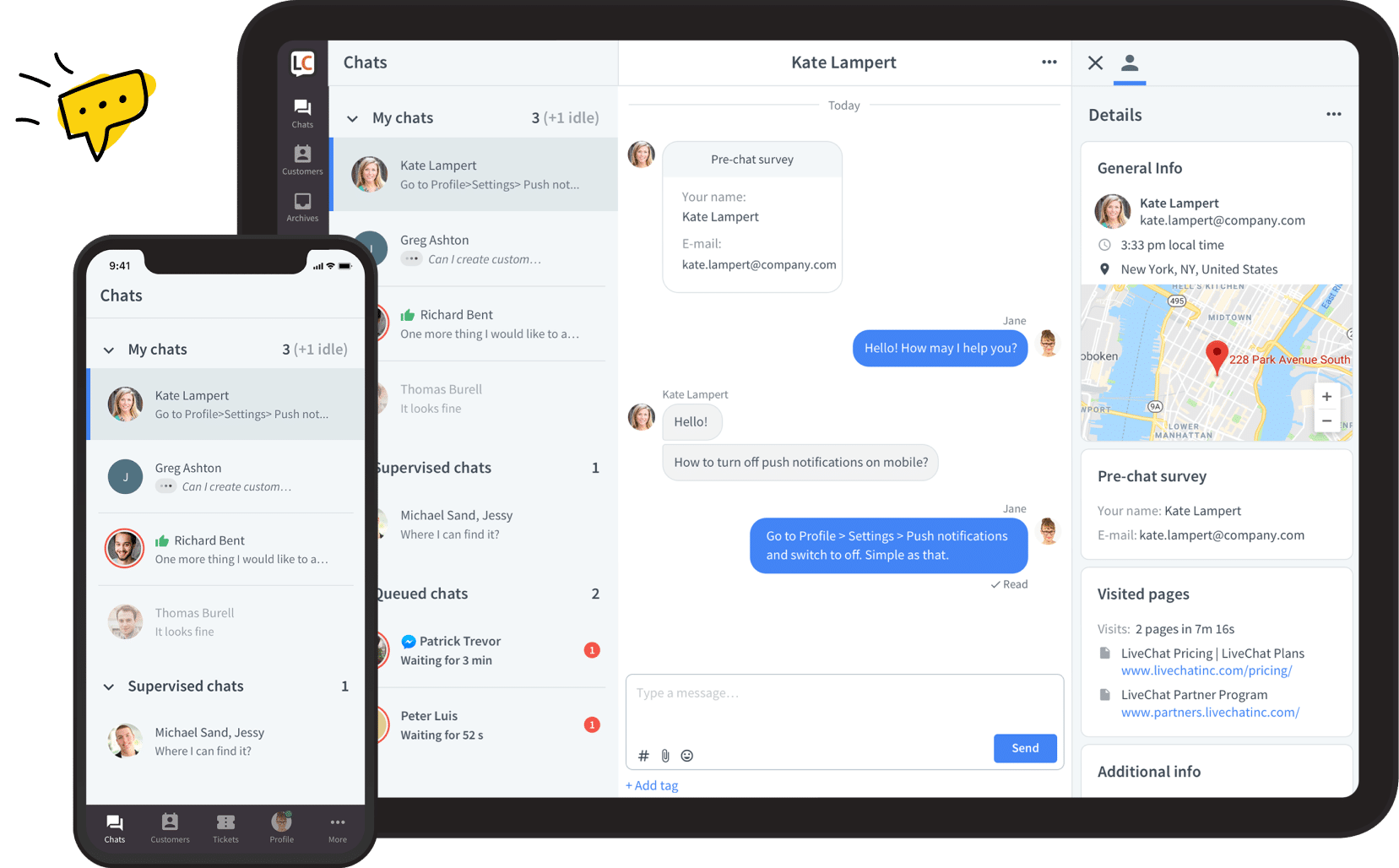  LiveChat Provides Chat Feature For Ecommerce