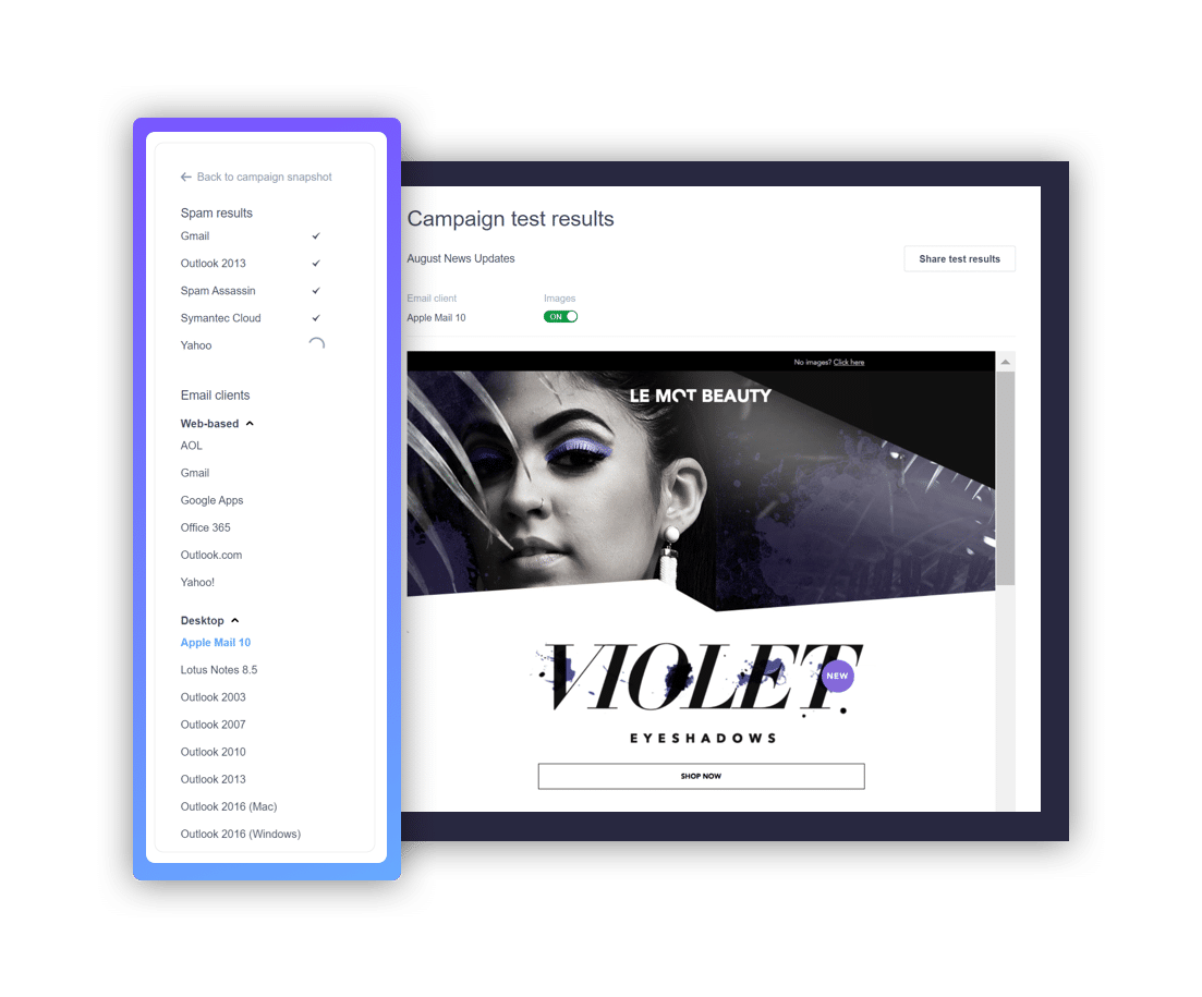 email rendering testing free