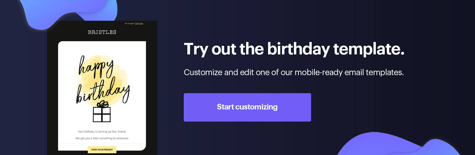 birthday email template