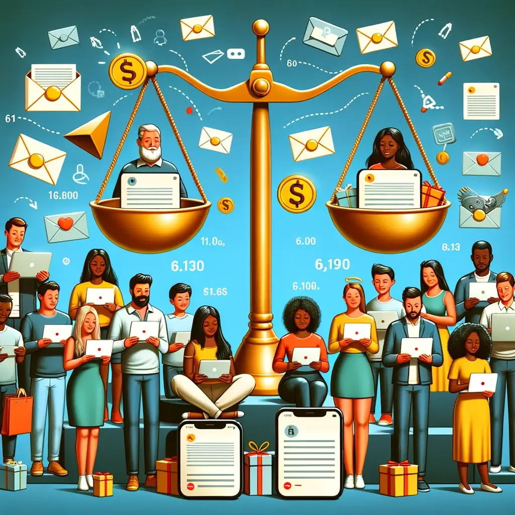 people ponder the persuasive power of emails