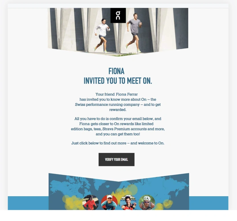 campaign monitor x on running's transactional email