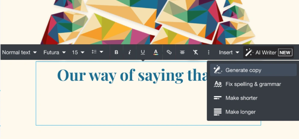 generate copy