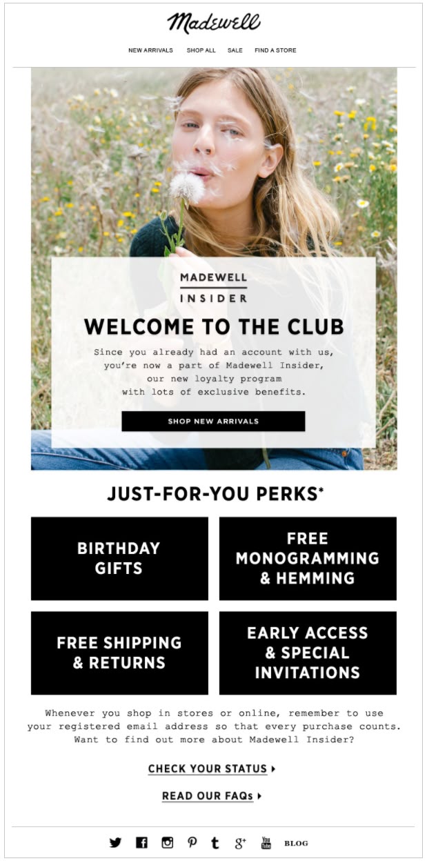 loaylty and retention emails