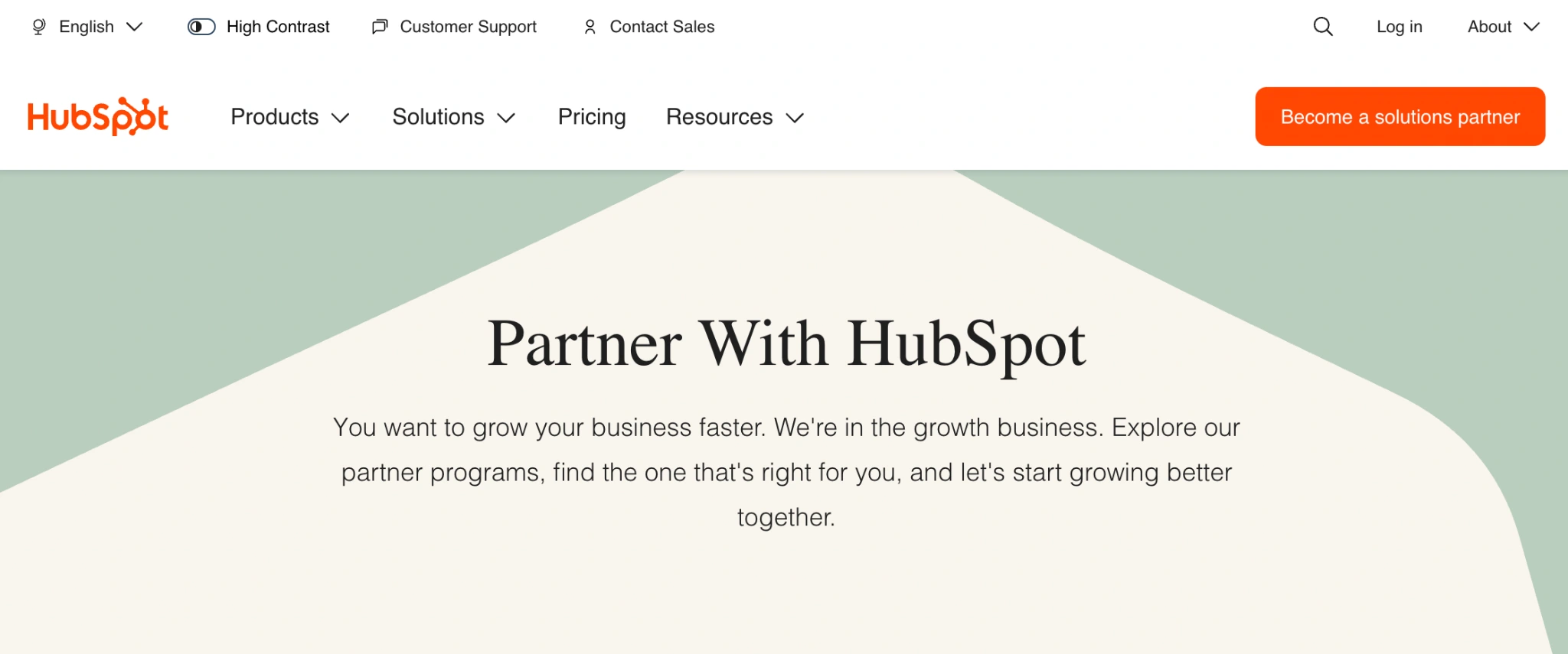 hubspot homepage updated